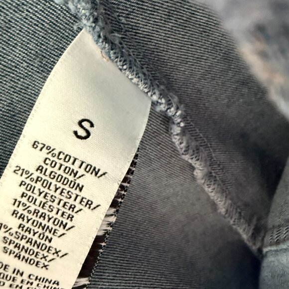 $5 ship! Altar'd State Mini Denim Dress - Size S - Picture 9 of 9